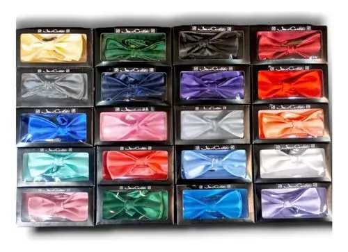 Moños de Vestir 1 Moños de vestir formales en varios colores regulables para uniformes corporativos de empresas, personal de gastronomía y hotelería de lujo.