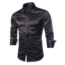 Camisa de saten para Hombre