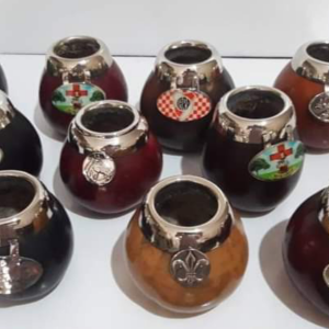 Mates de calabza con alpaca