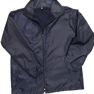 Campera rompevientos forrada impermeable para uniforme de empresas y ropa de trabajo técnica personalizada con logo