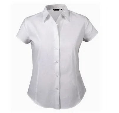Camisas para Mujer manga corta 1 Camisas para mujer manga corta de vestir por mayor para uniformes corporativos y ropa de trabajo elegante de empresas.