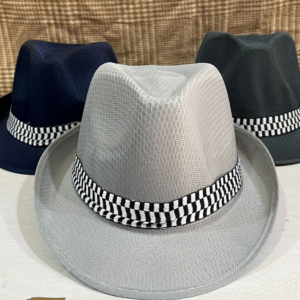 Sombrero tipo tango fedora cotillon