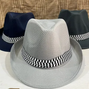 Sombrero tipo tango fedora cotillon en colores varios apto para publicidad, regalos de marcas y todo tipo de eventos corporativos festivos.