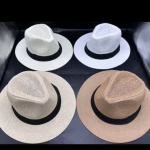 Sombreros simil panama en colores blanco y crema para regalos empresarios, acciones de marcas y todo tipo de eventos corporativos.