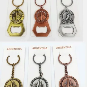 Llaveros surtidos de Buenos Aires Argentina en modelos varios regionales para souvenirs de turismo y regalos empresarios corporativos.
