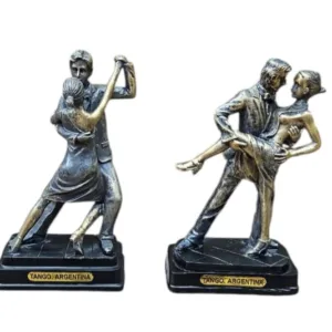 Pareja de tango con base en modelos varios de estatuillas regionales para souvenirs de turismo y regalos empresarios corporativos de empresas.