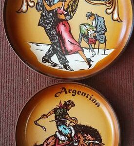 Plato Adorno Tango/regional con Logo