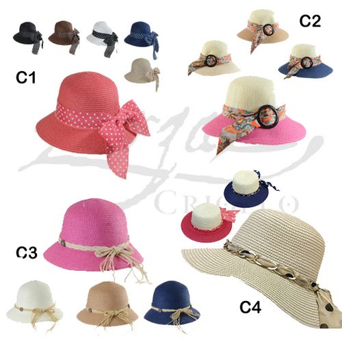 Sombreros Capelinas para mujer II – Zorzal Criollo – con su Ropa de Tango, Sombreros accesorios