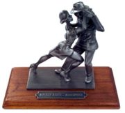 Escultura de Pareja bailando Tango