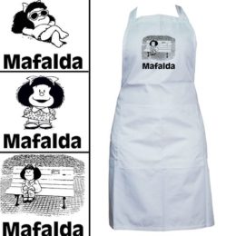 Delantal Mafalda Blanco