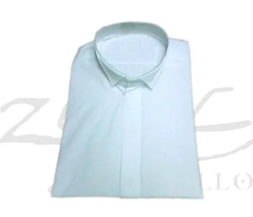Camisas para Hombre de cuello palomita 1 Camisa para hombre cuello palomita manga larga color blanco para uniforme de esmoquin y hotelería de gala personalizada