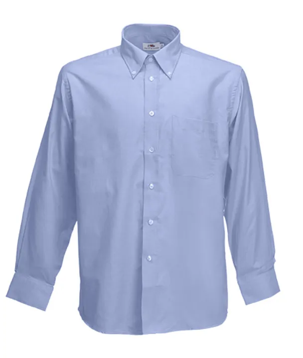 Camisas Oxford Unisex 1 Camisas oxford unisex en color celeste, blanco o beige para uniforme corporativo de empresas y ropa de trabajo personalizada con logo