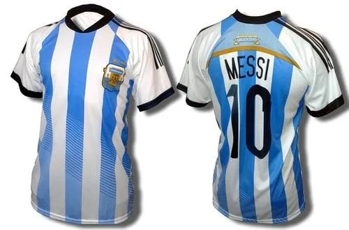 Camiseta de Argentina con Logo 1 Camiseta de Argentina con logo tipo publicitaria para uniformes de empresas, ropa de trabajo y souvenirs de recuerdos argentinos.