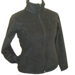 Campera polar para mujer de micropolar entallada para uniforme corporativo y ropa de trabajo personalizada con logo bordado
