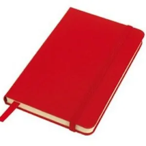 Libreta ecológica con logo personalizado por mayor en colores varios para regalos empresarios, merchandising sustentable y souvenirs de empresas.