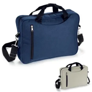 Maletines y bolsos con logo personalizado por mayor en modelos y colores varios para regalos empresarios y souvenirs de empresas.