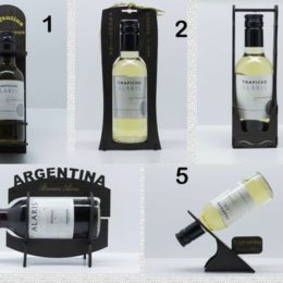Porta Botella de Vino Argentino