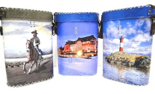 Porta Termo con su Logo 1 Porta termos con logo personalizado ploteado o grabado láser por mayor para regalos empresarios y souvenirs de empresas.