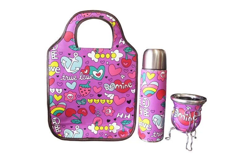 Bolso porta Termo con Logo 1 Bolso porta termo logo personalizado por cantidad para regalos empresarios y souvenirs corporativos de recuerdos argentinos de turismo.