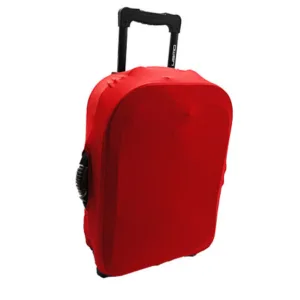 Funda de valija con logo personalizado por mayor en variedad de colores para regalos empresarios y souvenirs de empresas.