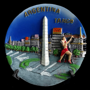 Adorno Platito Tango