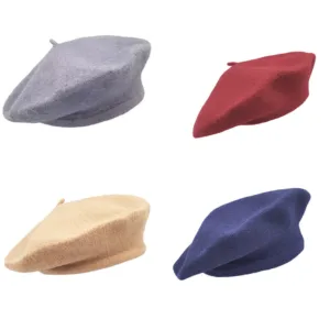 Boinas vascas de lana por mayor en colores varios personalizadas con logo bordado para uniformes y regalos empresarios de empresas.
