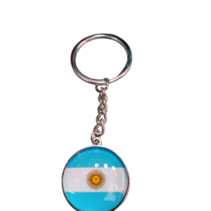 Llavero Argentina metal