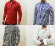 Camisas hombre rayadas