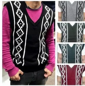 Chaleco lana con guarda pampa en colores varios y talles S al XXL regionales para souvenirs de turismo y regalos empresarios corporativos de empresas.