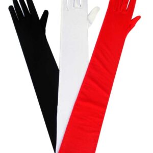 Guantes de lycra largos