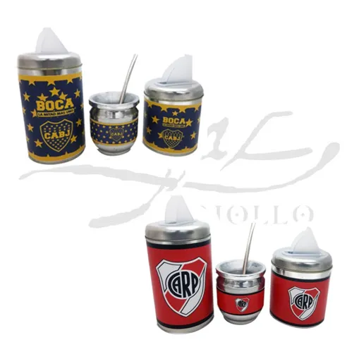 Set Mate Deportivo 1 Set mate deportivo en modelos varios regionales para souvenirs de turismo y regalos empresarios corporativos de empresas.