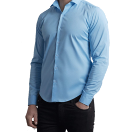 Camisa entallada para hombre