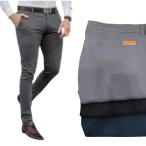 Pantalones de vestir para hombre chupín de gabardina por mayor para uniformes de empresas, personal de atención al público y recepciones.
