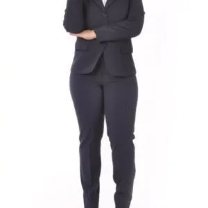 Trajes de vestir para mujer en talles especiales por mayor con blazer y pantalón para uniformes ejecutivos, administrativos y de personal corporativo.
