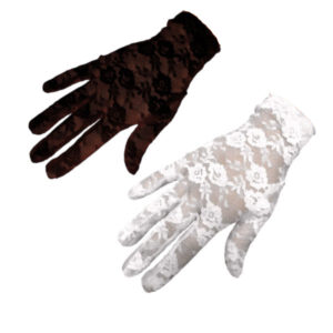 Guantes encaje corto