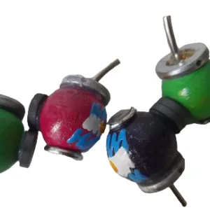 Imanes de mate de madera de Argentina en colores varios para souvenirs de turismo y regalos empresarios corporativos.
