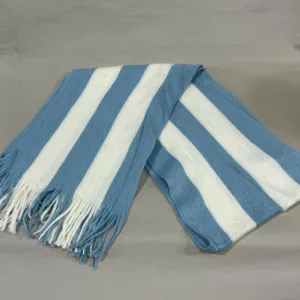 Bufanda de Argentina diseño bandera celeste regional para souvenirs de turismo y regalos corporativos empresarios de empresas.