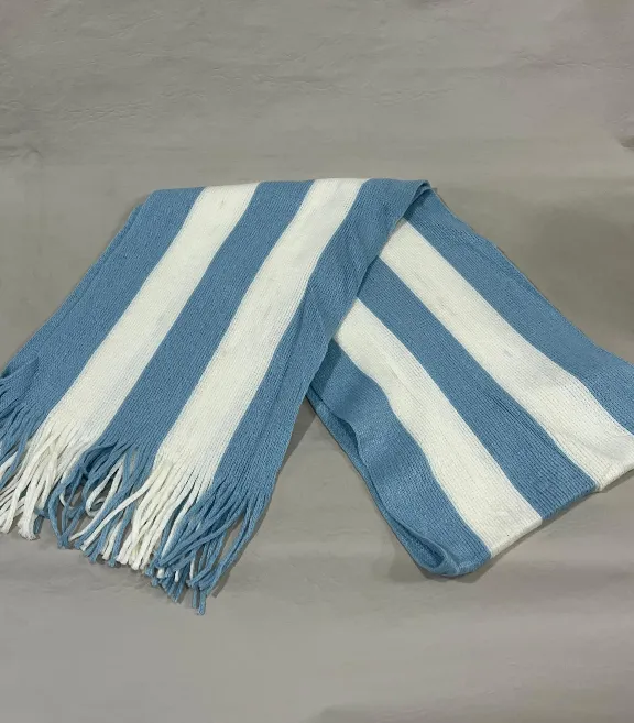Bufanda Argentina bandera 1 Bufanda de Argentina diseño bandera celeste regional para souvenirs de turismo y regalos corporativos empresarios de empresas.