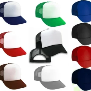 Gorras trucker con red en colores varios regional para souvenirs de turismo, merchandising y regalos empresarios corporativos de empresas.