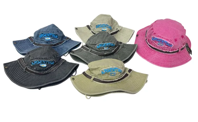 Gorros Australianos Argentina 1 Gorros australianos de Argentina en modelos varios de diseño nacional para souvenirs de turismo y regalos corporativos empresarios de empresas.