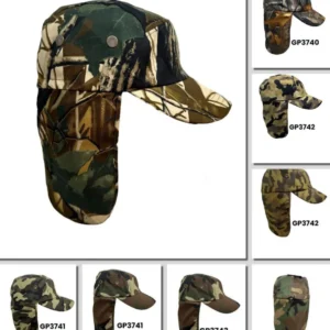 Gorros legionarios camuflados con cubre nuca para regalos empresarios, acciones promocionales de marcas y todo tipo de eventos corporativos de empresas.