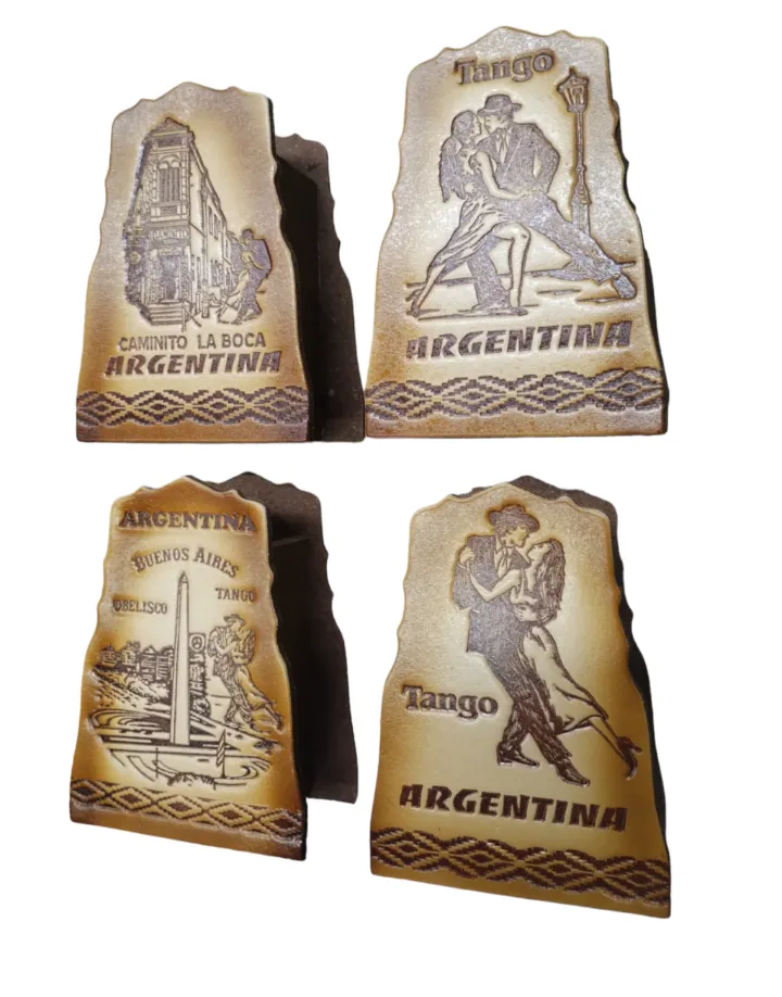 Porta Lapices 1 Porta lapices de Argentina surtido diseños para recuerdo regional para turismo internacional y regalos empresarios.