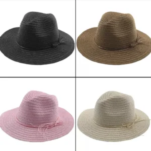 Sombrero panama colores simil rafia variados para regalos empresarios, acciones promocionales de marcas y todo tipo de eventos corporativos.