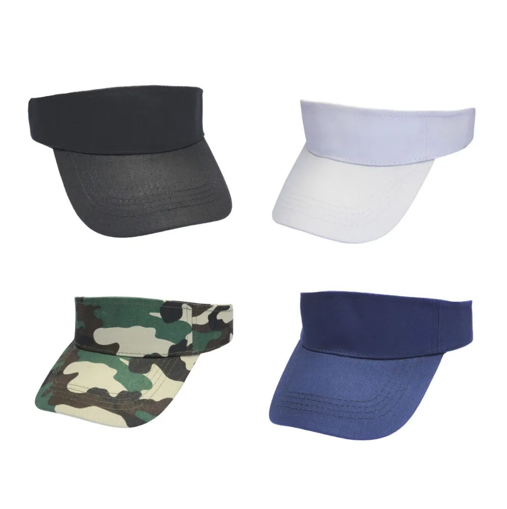 Viseras Con abrojo 1 Viseras con abrojo en colores varios de poliéster o gabardina para regalos empresarios, acciones de marcas y todo tipo de eventos corporativos.