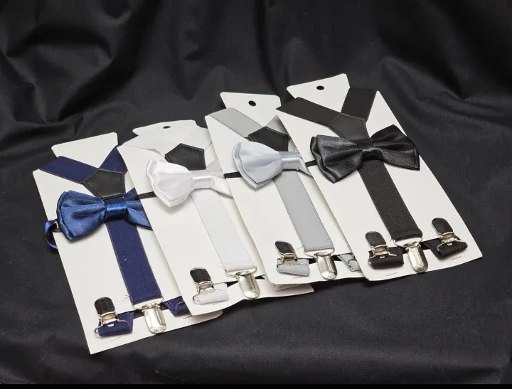 Moño y Tirador 1 Moño y tirador de vestir de vestir en varios colores para uniformes de personal gastronómico, hotelería de lujo y eventos corporativos de empresas.