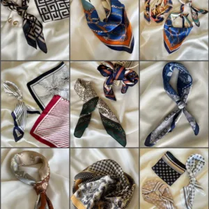 Pañuelos de seda con motivos regionales argentinos en modelos varios para regalos de empresas, souvenirs institucionales y turismo de alta gama.